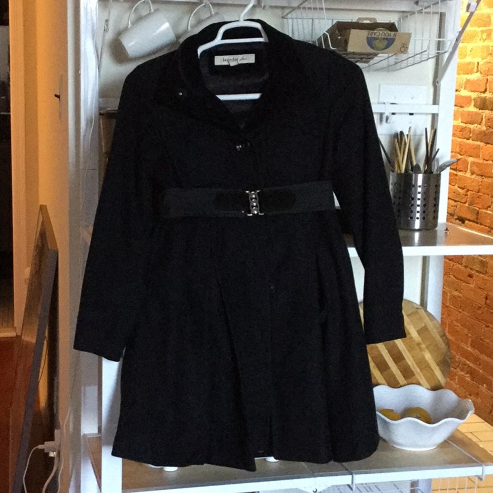 Laundry by Design Wool Coat Sz 4, Fit and Flare